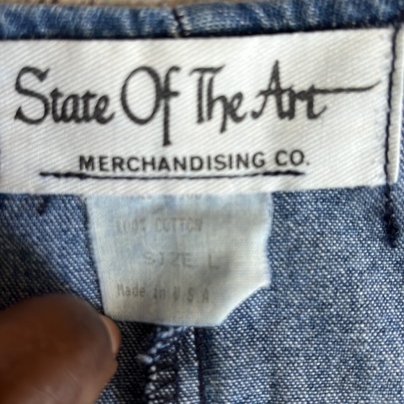 Vintage Denim wrap skirt - Picture 3 of 3